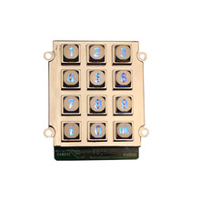 Newest Customized Waterproof Durable Small Keypad 3x4 Zinc Alloy Keypad